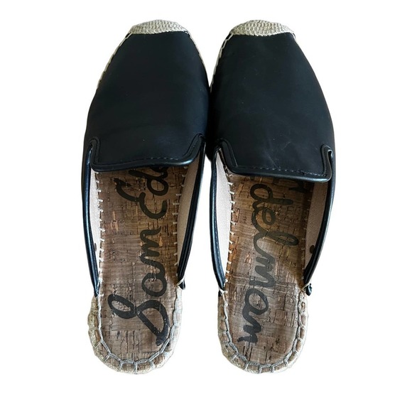 Sam Edelman Kerry Women's Black Leather Slip-On Kerry Shoe size 8.5 - Picture 3 of 6